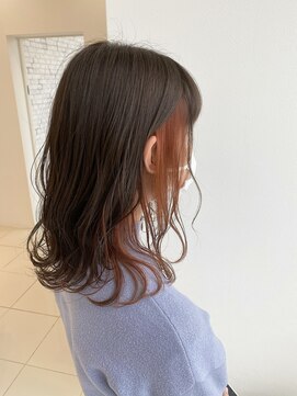 ヴァイラル(VIRAL) ショコラブラウン×オレンジ