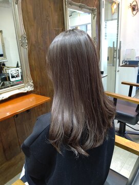 バトヘアー 渋谷本店(bat hair) ミルクティーグレージュ