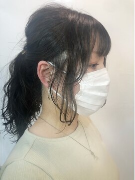 デイズ(DAYS) 夏×マスクに対するまとめ髪の後れ毛