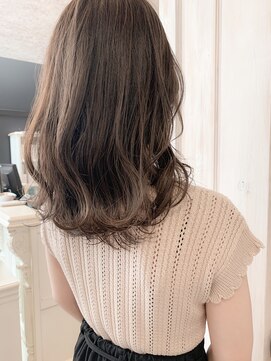 キャアリー(Caary) 福山市　美容院イルミナカラー人気caaryラベンダーグレージュ