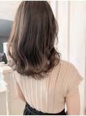福山市 美容院イルミナカラー人気caaryラベンダーグレージュ