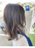 レイヤーと透明感カラー