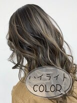 エニーハウ 川口駅東口(Hair & Make anyhow)&nbsp;ホワイトハイライトカラー　グラデーションカラー