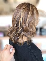 ヘアーエポック(hair epoque)&nbsp;20代30代ハイライトバレイヤージュブリーチ立体感透け感