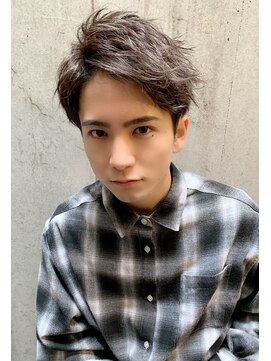 クーエフー(coo et fuu) 爽やかツーブロックショート　ナチュラル黒髪　短髪