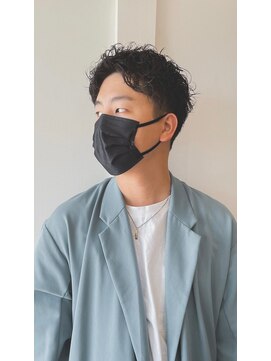 TJ天気予報 5mm 春日井店 メンズ★スパイラル×アップバング