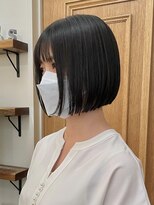 エニエンメイクス 立川(ENIEN MAKE'S)&nbsp;黒髪ボブ/大人かわいい/美髪/こなれミディ/地毛風カラー/17