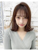 ロンド ジュルード 名古屋(Lond jeloud)&nbsp;結べるボブ外ハネワンカール