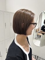 ジーナ 福岡天神(Zina) 《福岡天神》アゴ上1センチ ミニボブ