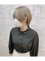 ザラフター ザブリーチ 新下関(the laughter/The bleach)&nbsp;ミルクティーベージュ☆