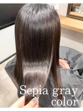 ビューティーサロン ガーデン(beauty salon garden) 赤み撃退!セピアグレーカラー ☆ 担当 蒼 ☆
