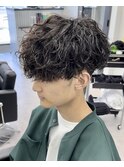 八王子/八王子駅/波巻きスパイラルパーマ/メンズパーマ/眉毛