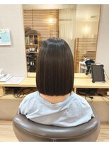 アカラ ヘアー akala hair 切りっぱなしボブ&酸熱トリートメント