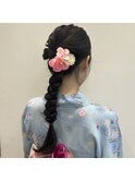 【doorwhite 新松戸 Kanna】浴衣ヘアセット