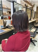 切りっぱなしボブ