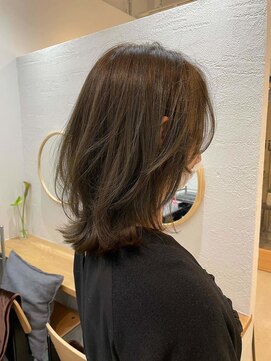 ベンジー 学芸大学店(benji) オーダーNo1/大人ミディアムくびれレイヤー/学芸大学/学大 里路