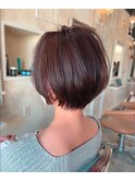 ふんわりショート/大人ガーリー/小顔カット/20代30代40代50代/夏