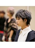 メンズチックショートウルフ