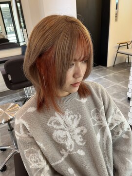 サロンドミルク 溝の口店(salon de MiLK) 10代20代30代/レイヤーカット/インナーカラー［溝の口］