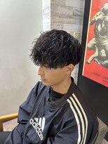 ハルクファースト 札幌(HRK 1st.)&nbsp;札幌大通りメンズショートカット波巻きツイストスパイラルパーマ