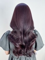 アイティー バイ アルバム 中野店(IT by ALBUM)&nbsp;ロング顔周りレイヤーおくれ毛チェリーブラウン_ba556351