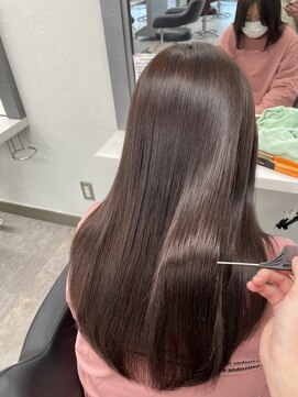 ガルボヘアー 桟橋店(garbo hair) オイルカラー高知美容院ロング