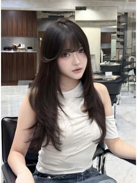 サイン 表参道(SIGN) 20代30代お洒落♪レイヤーカット韓国へアーグレージュカラー