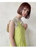 H【eitf】　原宿　表参道　ボブカット/オレンジブラウン