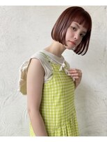 エイチ(H eitf)&nbsp;H【eitf】　原宿　表参道　ボブカット/オレンジブラウン