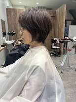アヴァンス セブンパーク天美 松原店(AVANCE.)&nbsp;ツヤブラウン★ショートボブ