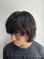 グラフ 立川(Graph.)&nbsp;ミディアムウルフパーマメンズ