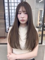 ロンドシエル 横浜(Lond ciel)&nbsp;暗めカラー/レイヤーカット/マロンベージュ/くすみベージュ/横浜