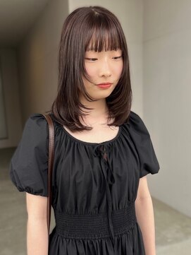 イロウ 天神大名店(IROW) ココアブラウン 透明感カラー 美髪 艶トリートメント