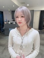 ノエ 心斎橋(Noe)&nbsp;【Noe心斎橋YUTO】ブリーチ2回ホワイトシルバー/ブリーチ/心斎橋