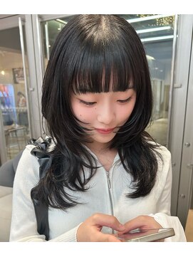 クム(kumu) 韓国へア/レイヤー/顔周り/ボブ/透明感カラー