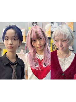 似合わせ×トレンドを叶えるならLOGUE★ ［ブリーチ/ハイトーン/ダブルカラー/レイヤー/京都/学割U24］