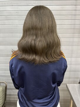 ロックス バイ マグ 松本(rocks BY MAG) ブリーチカラー◎オリーブアッシュ秋カラ冬カラー