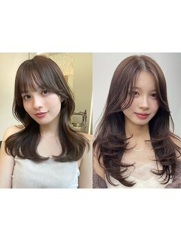 【小顔魅せ効果大】くびれヘアになれる顔まわりマジックが人気♪大人っぽも叶う☆[仙台/学割U24]