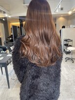 アウラ(aura)&nbsp;ナチュラルブラウン×レイヤーカット