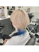 アヴニール アックス(Avenir axe) メンズウルフ×インナーカラー