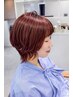 【前髪、顔周り♪】カット＋ポイントケア縮毛矯正　￥8800