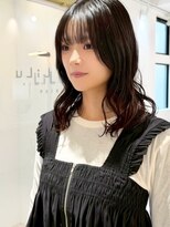 リル 四条河原町(LiLu)&nbsp;ミディアムパーマレイヤーパーマウェーブパーマ小顔パーマ