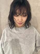 パーク(PAAQ) 藤沢/ニュアンスパーマ/黒髪パーマ/前髪パーマ/ボブパーマ