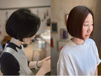 シルエットの写真/〈小顔・骨格矯正カット〉髪質や骨格にあわせてより魅力的な似合わせstyleに