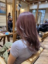 ヘアリゾート バルボア アイランド(hair resort Balboa Island)&nbsp;ロング×ピンクバイオレット