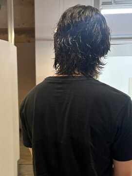 エトレ(etore) メンズカット/無造作×ミディアムパーマ/ニュアンスパーマ