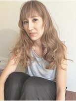 トロニー(TLONY) ラフなゆる巻き 外国人風プラチナベージュロング