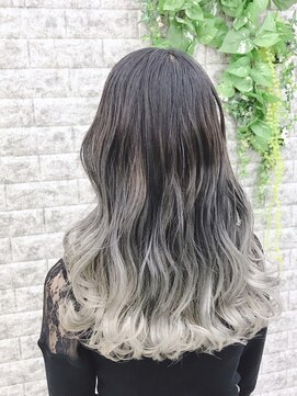 レーヴ リゾート 池袋(Reve resort) 大人かわいい無造作ウェーブ・グレージュ