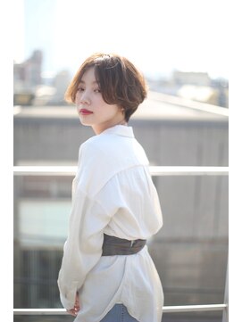 レンジシ オモテサンドウ(RENJISHI omotesando) ミルクティーブラウンショート