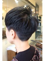 アサヒ(ASAHi) 黒髪刈り上げショート